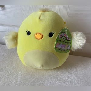 Aimee the Yellow Easter Chick 8” Squishmallow NWT